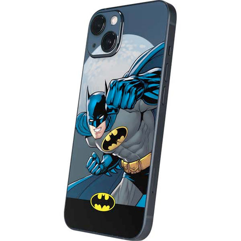 DC Comics Batman Action Pose 90's art iPhone 14 Plus Skin
